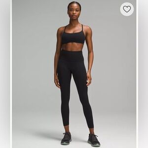 668. Lululemon Wunder Train ribbed High-Rise Tight 25" Black 2 or 4 🖤NWT